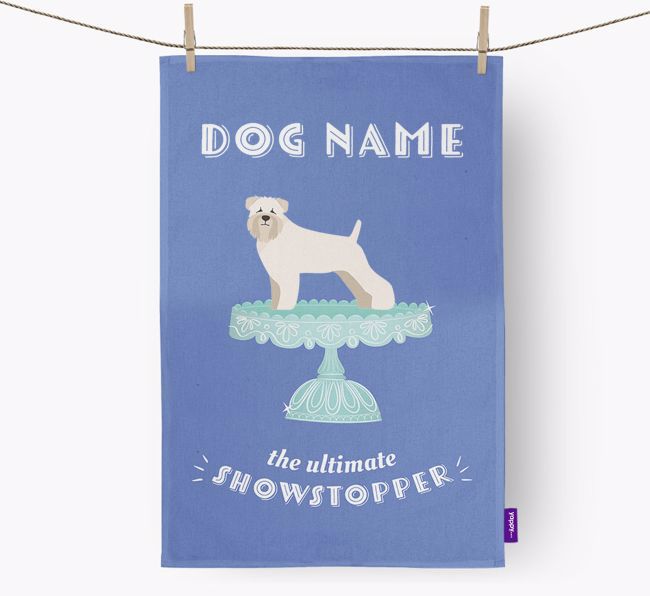 'The Ultimate Showstopper' - Personalised {breedFullName} Tea Towel